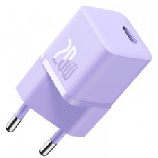 Зарядное устройство Baseus GaN5 FC mini 1C 20W (CCGN050105) фиолетовое