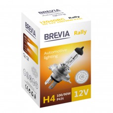 Галогеновая лампа Brevia H4 12V 100/90W P43t Rally CP