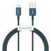 Кабель Baseus USB - Lightning Superior Series 2 метра (CALYS-C03) синий