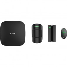 Комплект беспроводной сигнализации расширенный Ajax StarterKit Plus черный