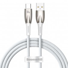 Кабель Baseus Glimmer USB - Type-C 100W CADH000402 белый