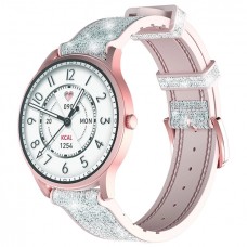 Часы Xiaomi Kieslect Lora Lady Calling Watch (magnetic strap) розовые
