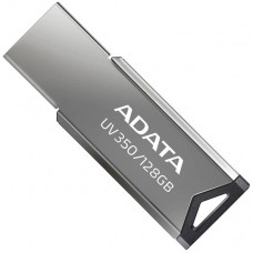 Флешка металлическая USB 3.2 ADATA UV350 128 Gb серебристая