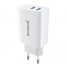 Зарядное устройство - адаптер питания 3 порта юсб Proove Rapid 30W (2 USB + Type-C) белый