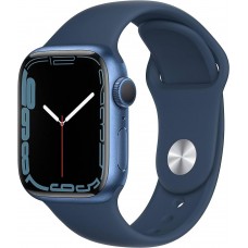 Умные часы Apple Watch Series 7 41mm Abyss Blue EU темно синие