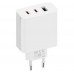 Зарядное устройство Xiaomi 67W GaN Charger 3 выхода 2C1A (BHR7493EU) белое