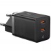 Зарядное устройство Baseus GaN5 Pro 2*USB-C 40W (CCGP180101) адаптер черный