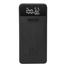 Внешний аккумулятор brevia 20000mAh 45W с дисплеем LCD - УМБ павер банк