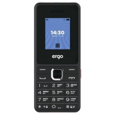 Мобильный телефон Ergo E181 черный