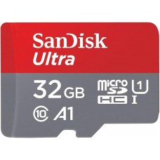 Карта памяти скоростная SanDisk Ultra microSDHC 32GB Class 10 A1 120 MB/s