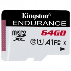 Карта памяти MicroSD Kingston endurance 64 GB 95MB/s SDCE/64GB