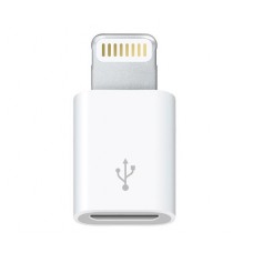 Адаптер micro-USB мама - Lightning папа переходник
