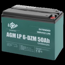 Тяговый свинцово-кислотный аккумулятор Logic Power 6-DZM-50 Ah