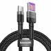 Кабель Baseus USB to Type-C 40W 1m (CATKLF-PG1) серо черный
