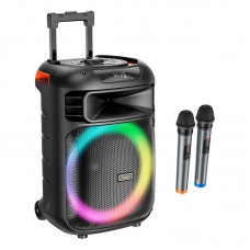 Акустика-караоке HOCO HA5 Winner wireless dual-mic outdoor BT speaker 60W