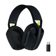 Наушники беспроводные игровые Logitech G435 LIGHTSPEED Wireless Gaming Headset черные (981-001050)