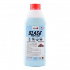Полироль-молочко для пластика Nowax Black концентрат 1 литр NX01125