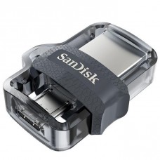 Flash накопитель 2 в 1 - SanDisk Ultra Dual Drive OTG M3.0 256Gb (150Mb/s)