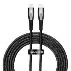 Кабель USB Type-C Baseus Glimmer Series Type-C to Type-C 100W 1m (CADH000701) черный