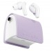 Наушники беспроводные Xiaomi Haylou Lady Bag TWS в кейсе фиолетовые