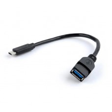 Переходник кабель OTG USB 3.0 AF TO TYPE-C 0.2M Cablexpert (A-OTG-CMAF3-01)