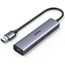 Хаб разветвитель USB-A to 4*USB 3.0 Ugreen CM473 (20805)