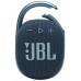 Портативная беспроводная акустика - колонка JBL Clip 4 (JBLCLIP4BLU)  синяя