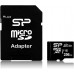 Карта памяти MicroSDXC 256 GB C10 UHS-I SILICON POWER Elite + adapter SP256GBSTXBU1V10SP