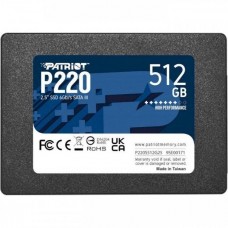 SSD накопитель 512 GB 2.5" SATA3 PATRIOT P220