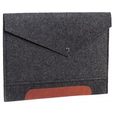 Фетровый чехол-конверт для Macbook 14" (GM11) черный