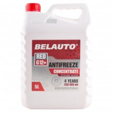 Антифриз BELAUTO AF1350 - RED G12+ (красный концентрат) 5 литров