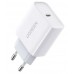 Зарядное устройство для iPhone 8 - 12 UGREEN CD137 - 20W EU PD QC4.0 / 3.0 / 2.0 BC1.2 1*USB Type C