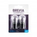 Лампа накаливания Brevia P27W 12V 27W W2.5x16q прозрачная упаковка из 2 штук