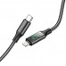 Кабель PD - Borofone BU32 - Type-C - iPhone 5A 1.2m  с дисплеем черный