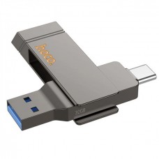 Двойная флешка Hoco UD15 Clever 128 GB USB 3.2 + Type-C