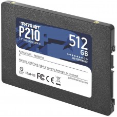 Накопитель ССД - SSD Patriot P210 512GB 2.5"  SATAIII 3D QLC