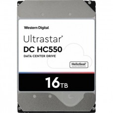 Жесткий диск 16 TB WD Ultrastar DC HC550 7200rpm 512MB 3.5" SATA (0F38462)