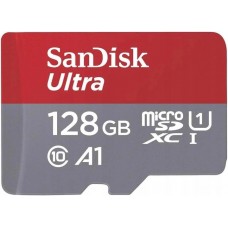 Карта памяти microSDXC SanDisk Ultra 128Gb class 10 A1 (140Mb/s) SDSQUAB-128G-GN6IA