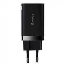 Зарядное устройство Baseus Super Si 30W 1 USB-C PD выход - блок адаптер черные