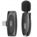 Беспроводной микрофон XO MKFO8A Type-C wireless Collarclip черный