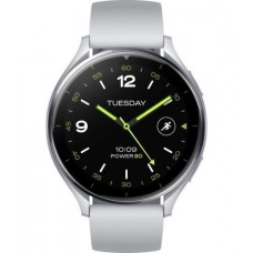 Умные часы Xiaomi Watch 2 серебристые серый ремешок (BHR8034GL)