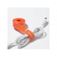 Универсальная лента отрывная для кабеля Xiaomi BCASE липучка органайзер оранжевая 1м