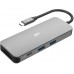 Док станция - хаб USB-C SILICON POWER 8-in-1 SR30 Docking Station