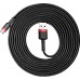 Кабель 3 метра Baseus Cafule USB - Micro-USB усиленная оплетка CAMKLF-H91