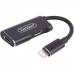Переходник для iPhone 7 8 X 11 12 на 2  Earldom ET-OT32i - Lightning папа - 2 мамы