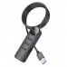 Конвертер адаптер USB - на сетевой выход RJ-45 - Borofone DH6 Erudite 4-in-1 Gigabit Ethernet Adapter 120 см