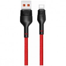 Кабель скоростной 5 ампер XO NB55 USB  - type-C 1m 5A красный