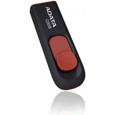 Флеш накопитель выдвижной A-Data Classic C008 32 ГБ черно-красный