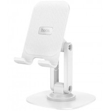 Держатель - подставка для телефона Hoco HD6 Winner dual-axis rotating вращающийся белый