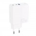 Зарядное устройство Proove Shot GaN 67W (2Type-C + USB) белое
